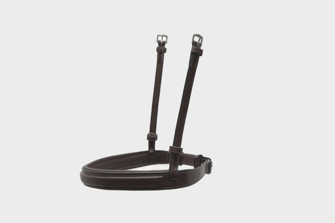 Noseband Encore Adjustable 2 sides Cream Stitching