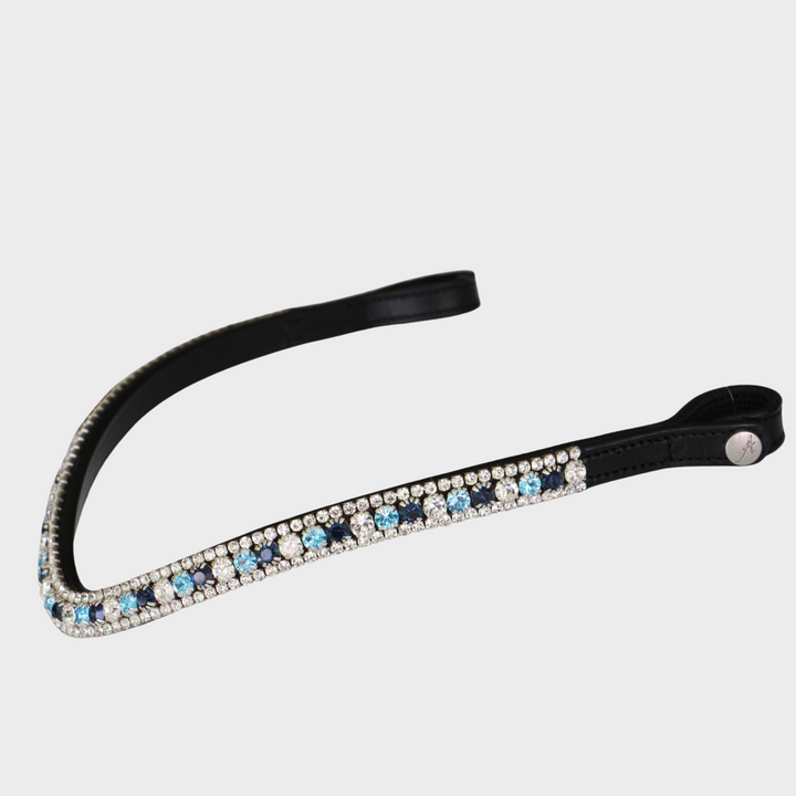 Lux Ocean Mix Browband - Black