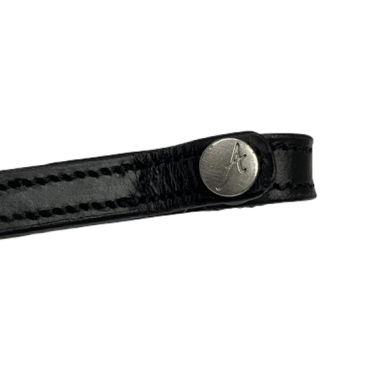 Pearl Burgundy Browband - Black