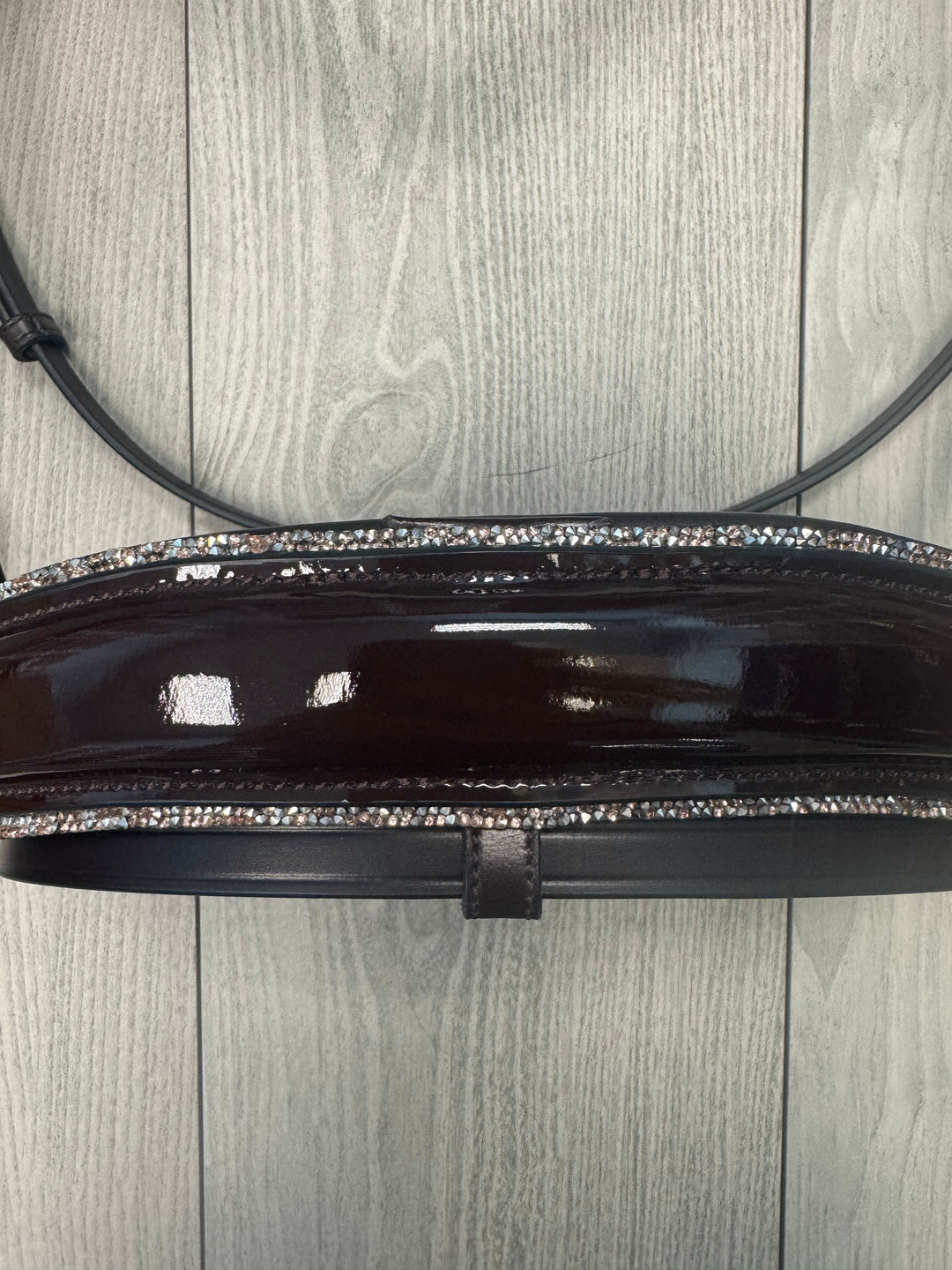 SALE Infinity Bridle Peach Glitter Brown - FULL (A2)