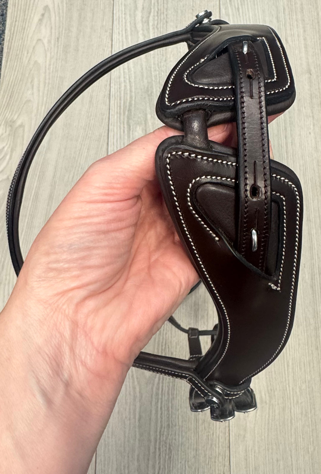 SALE Victory Bridle Brown w/ Cream - FULL (A6)
