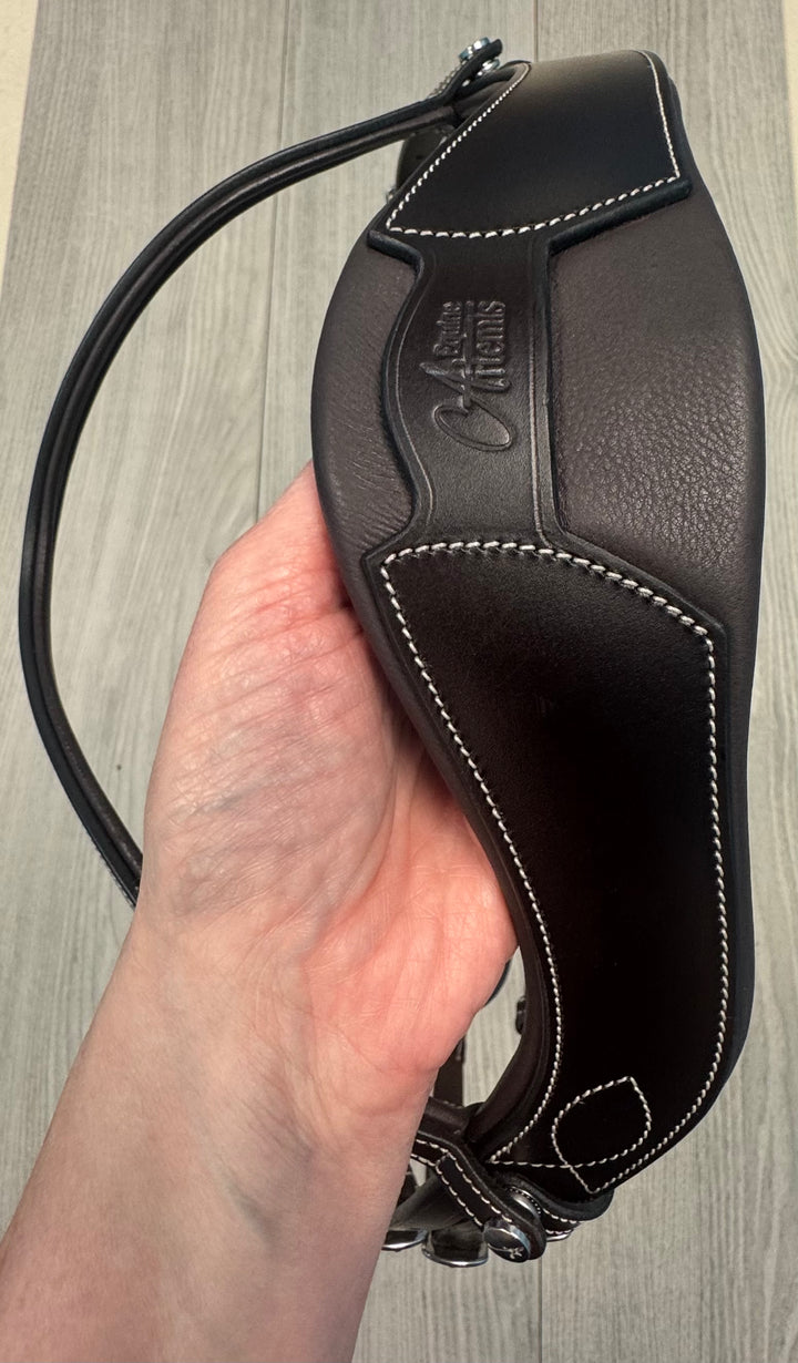 SALE Victory Bridle Brown w/ Cream Stitch - FULL (A12)