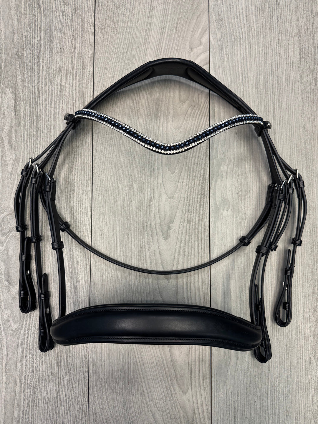 SALE Infinity Double Bridle Black X-FULL (A1)