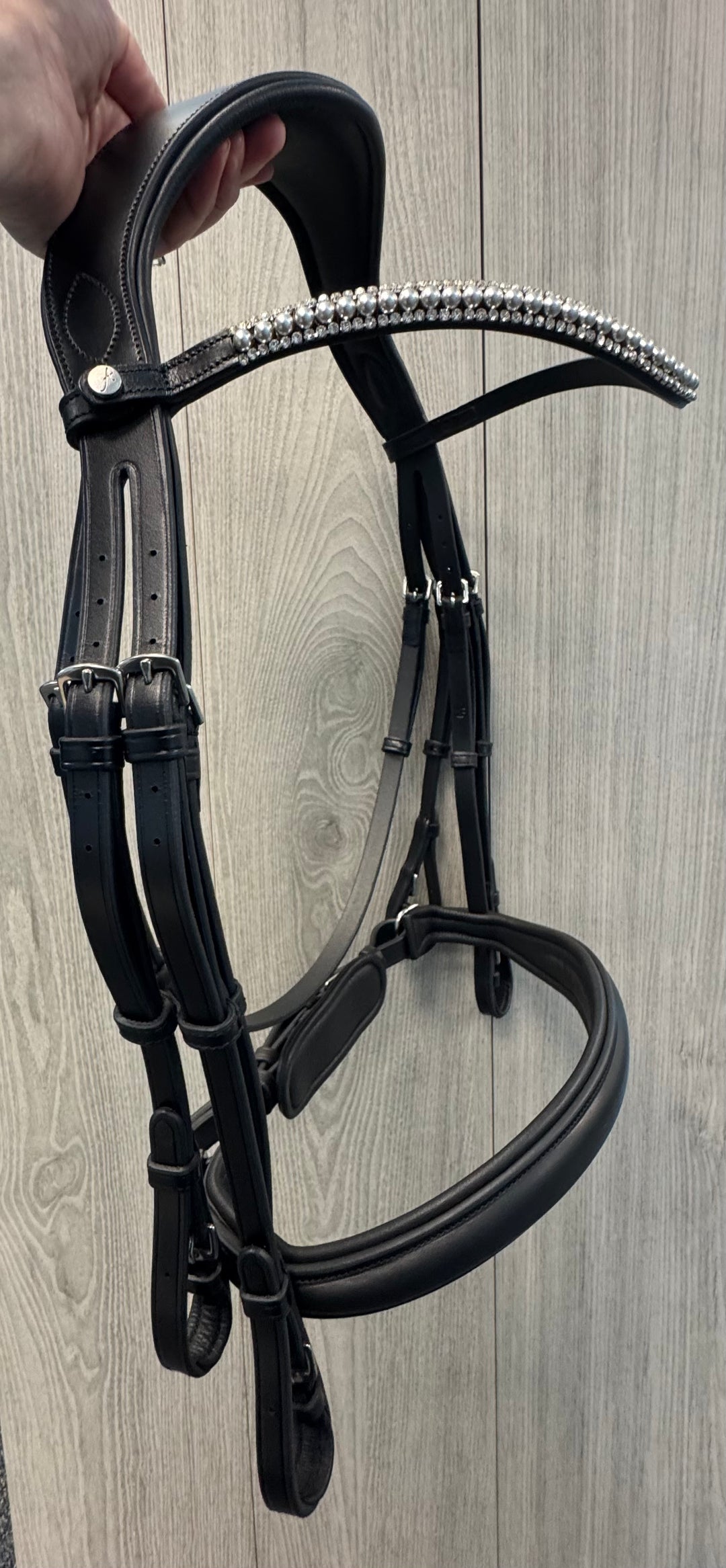 SALE Infinity Double Bridle Black X-FULL (A3)