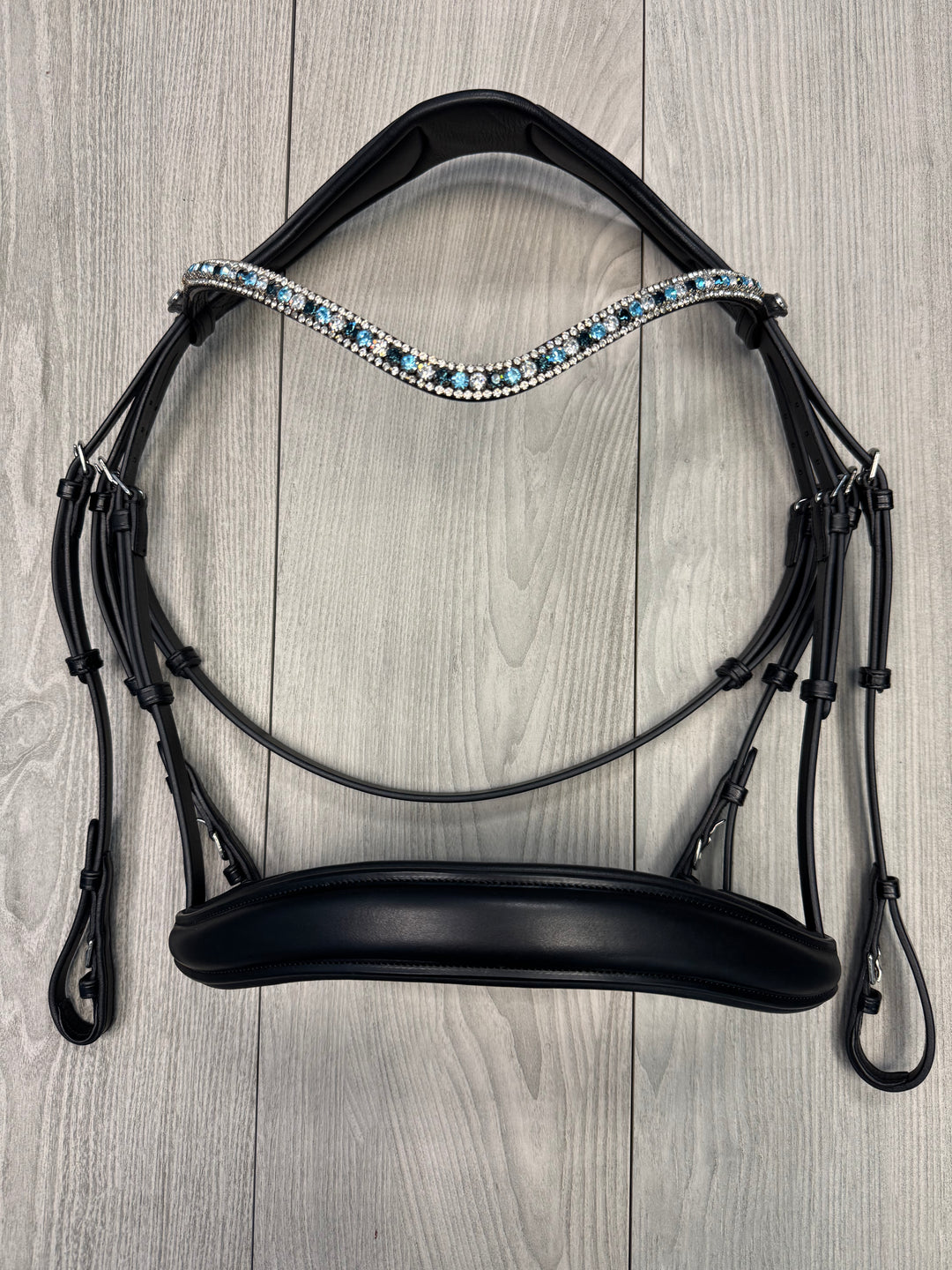 SALE Infinity Double Bridle Black X-FULL (A6)