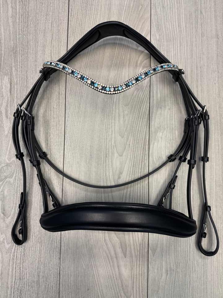 SALE Infinity Double Bridle Black X-FULL (A6)