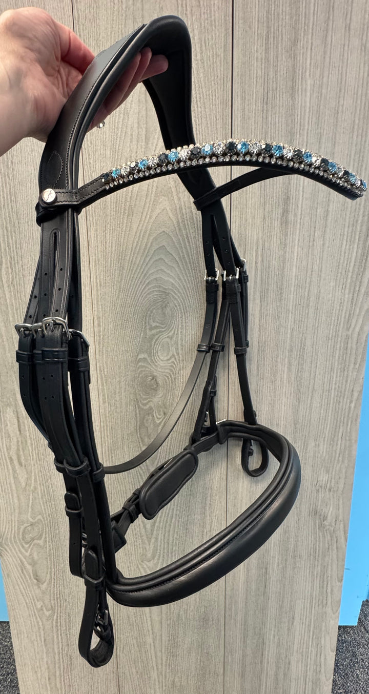 SALE Infinity Double Bridle Black X-FULL (A6)