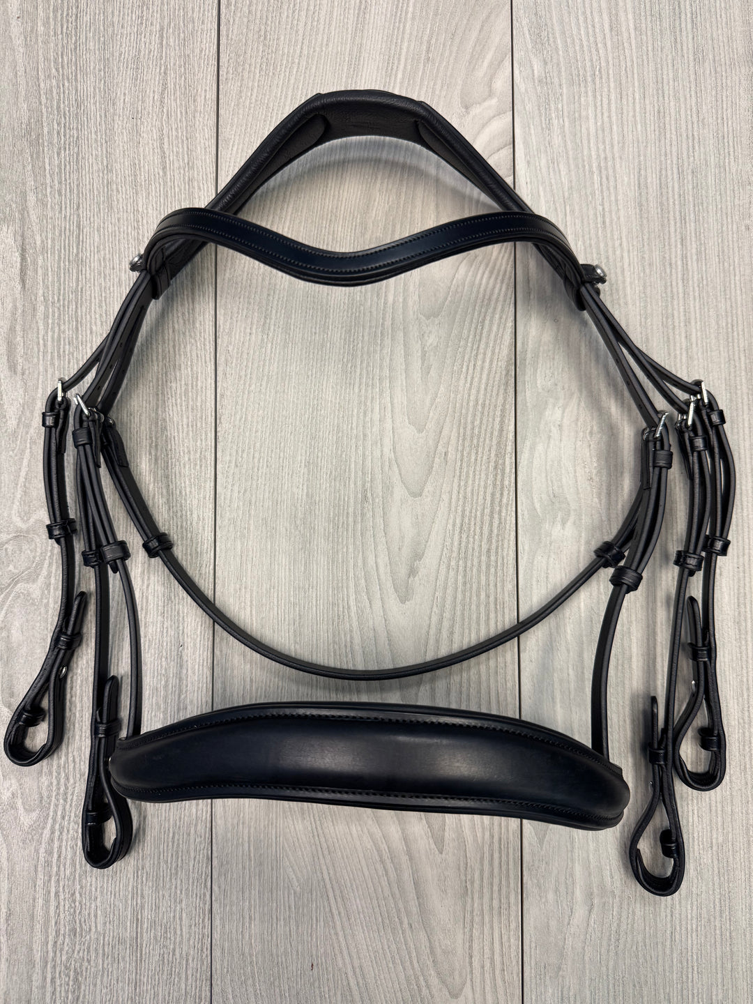 SALE Infinity Double Bridle Black FULL (A11)