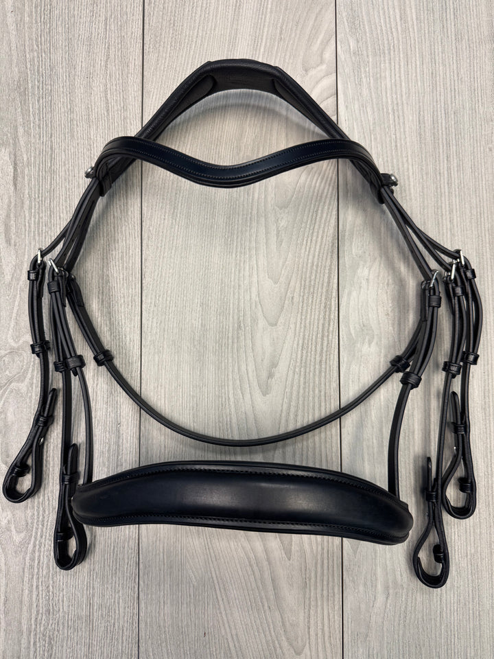 SALE Infinity Double Bridle Black FULL (A11)
