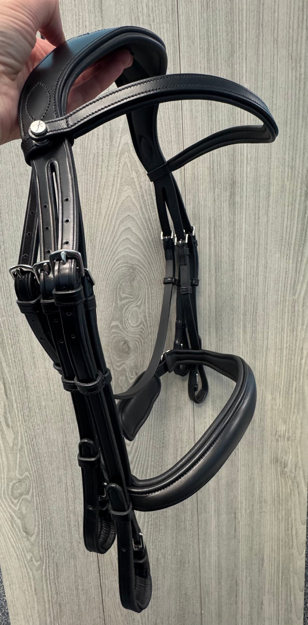 SALE Infinity Double Bridle Black COB (A31)