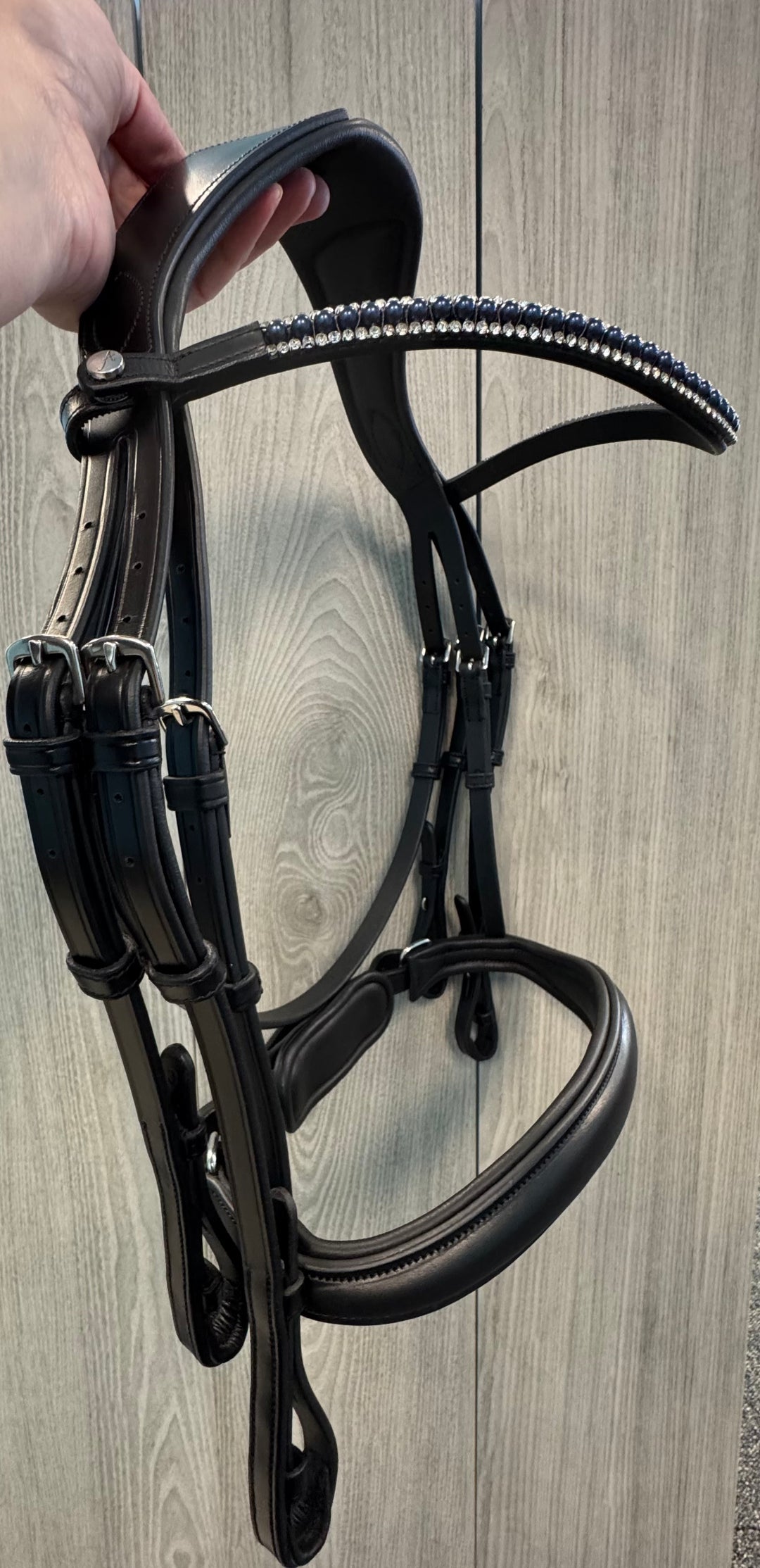 SALE Infinity Double Bridle Black COB (A1)