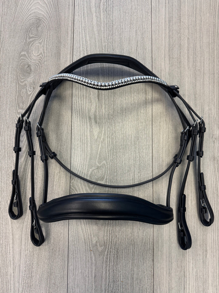 SALE Infinity Double Bridle Black COB (A15)