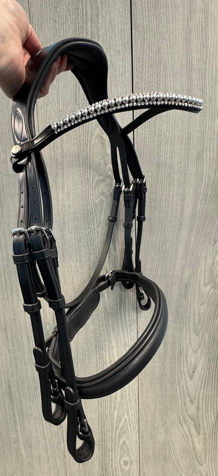 SALE Infinity Double Bridle Black COB (A15)