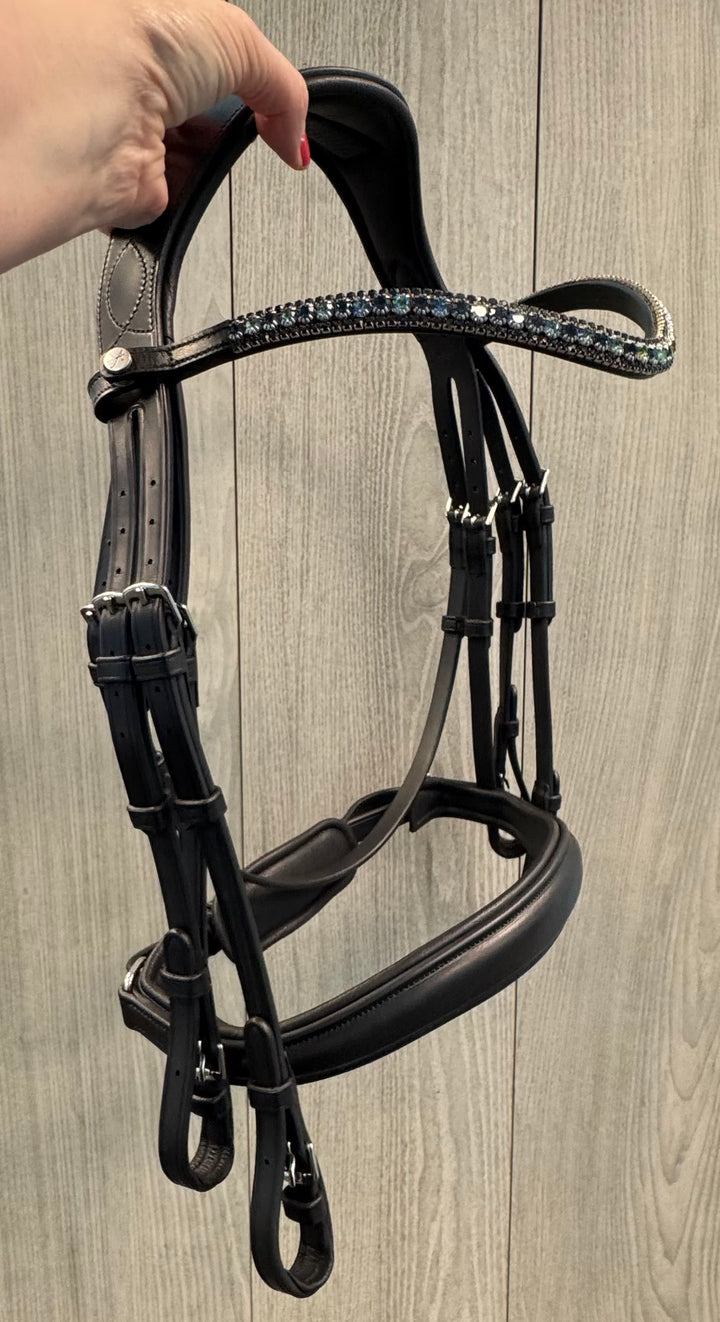 SALE Infinity Double Bridle Black COB (A60)