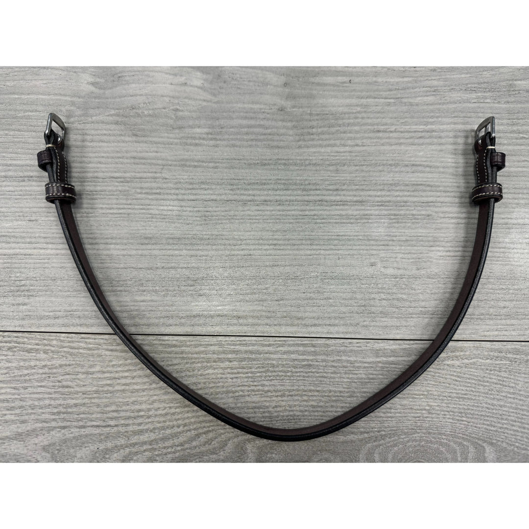 SALE Throat Latch Brown/Creme Full (T1)