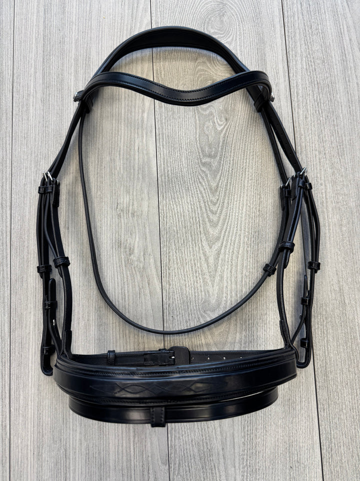 SALE Encore Bridle with Detachable Flash Black XFull (P4)