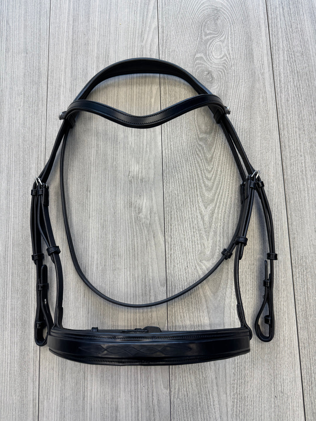 SALE Encore Bridle with Detachable Flash Black XFull (P4)