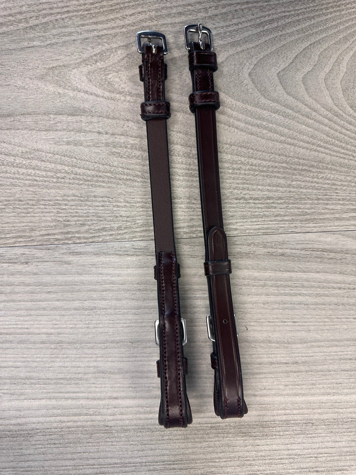 SALE Cheekpieces with Buckles Brown - COB (C16)
