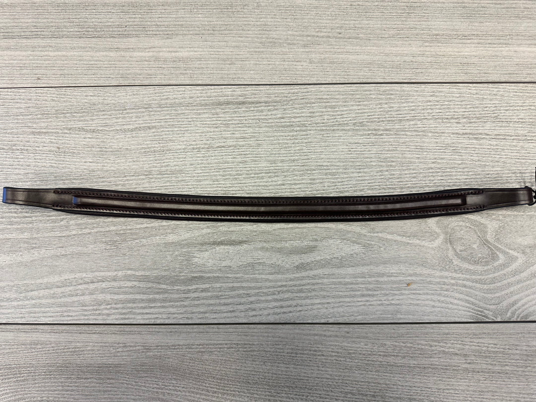 SALE Encore Browband Black No Deco Stitch Brown - FULL (B18)