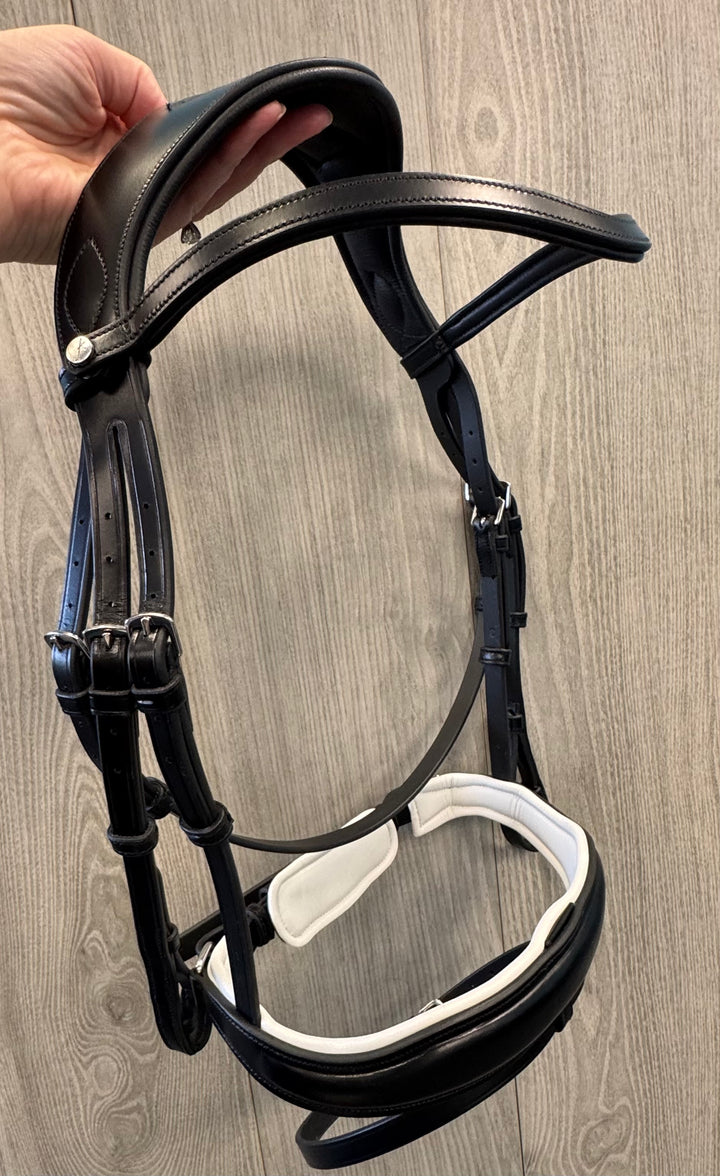 SALE Destiny Dressage Bridle White Padding Full (B2)
