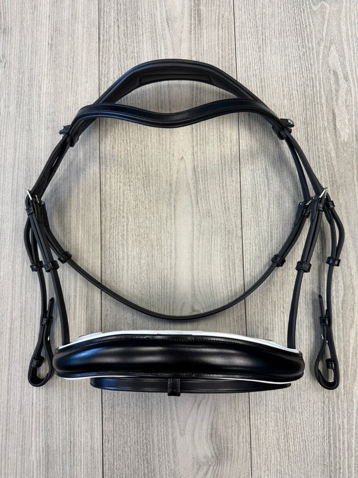 SALE Infinity Dressage Bridle White Padding Full (B2)
