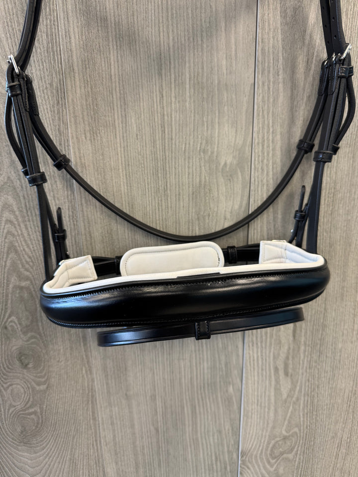 SALE Infinity Dressage Bridle White Padding Full (B2)