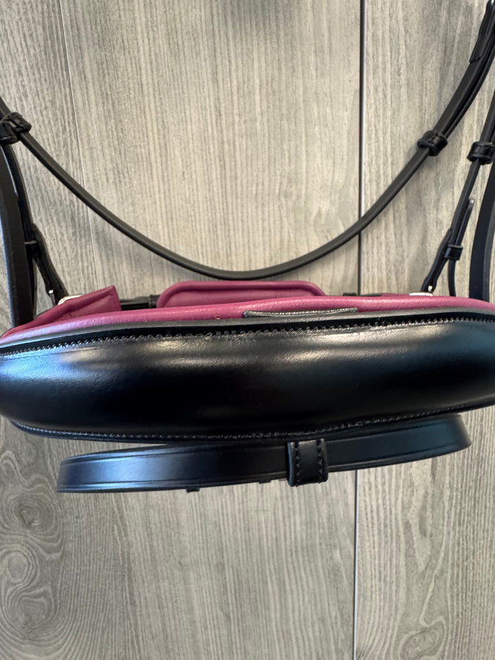 SALE Infinity Dressage Bridle Wine Full (A1)