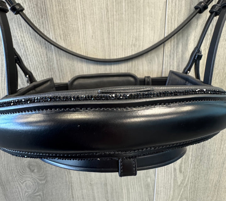 SALE Infinity Dressage Bridle Black Glitter Full (A45/A53)