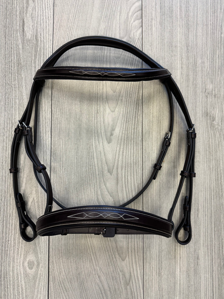 SALE Encore Bridle Cream Stitching Cob (A62/A64)