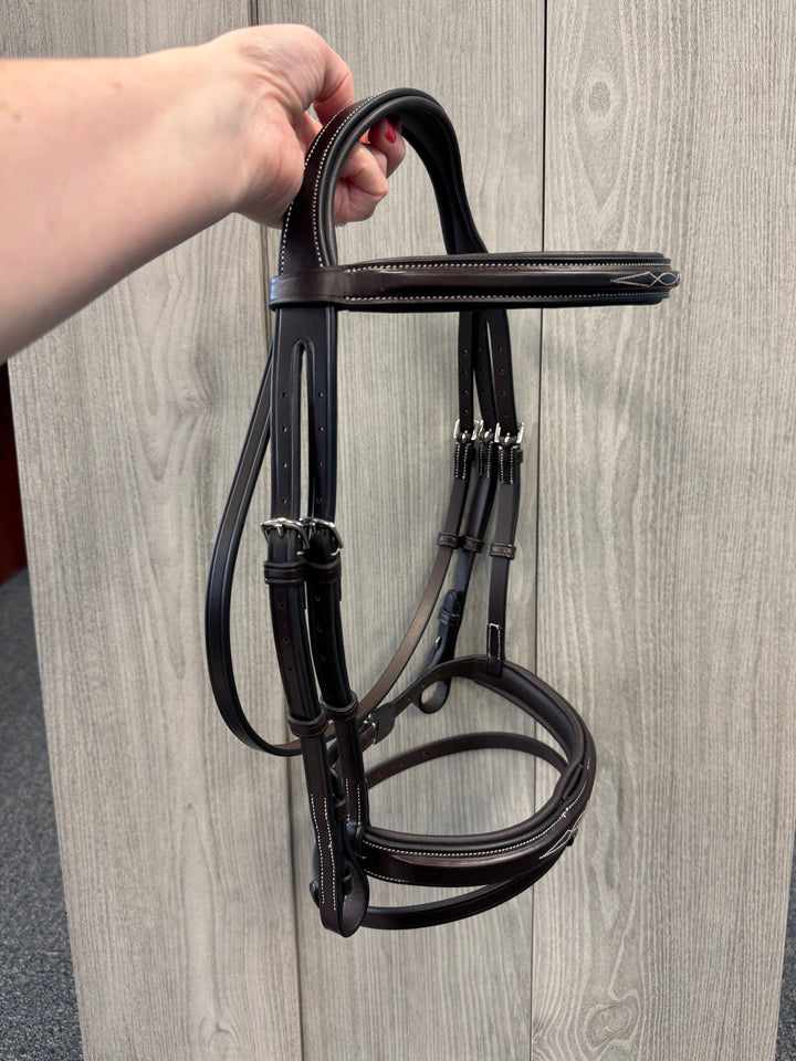 SALE Encore Bridle Cream Stitching with Detachable Flash Cob (A21)