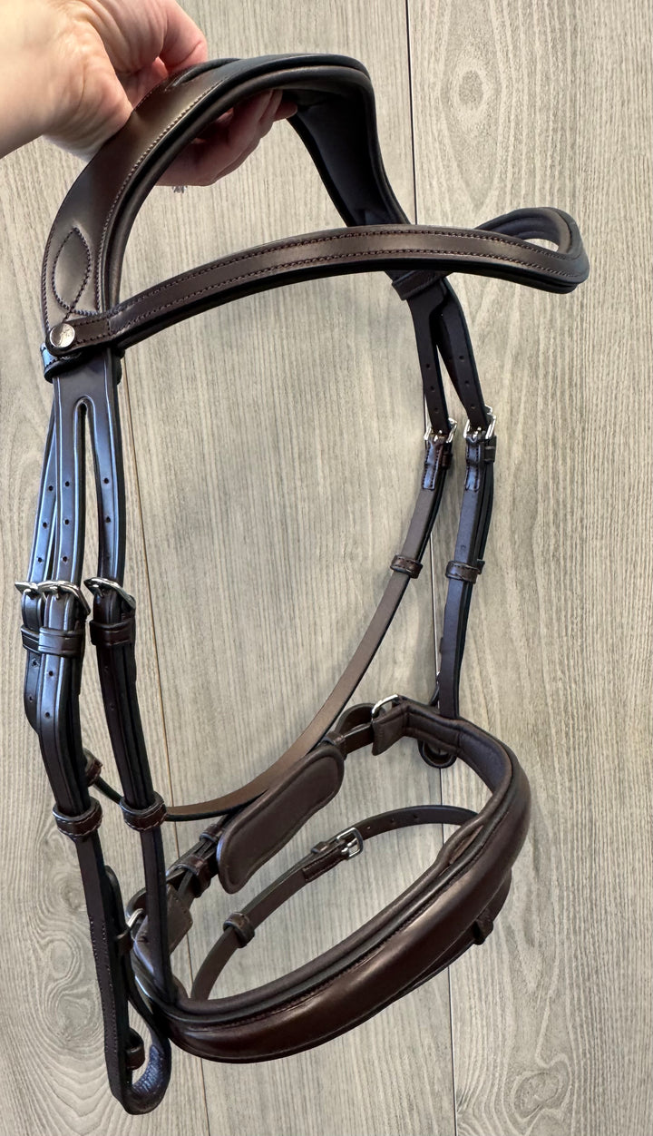 SALE Infinity Dressage Bridle Brown Full (A37)
