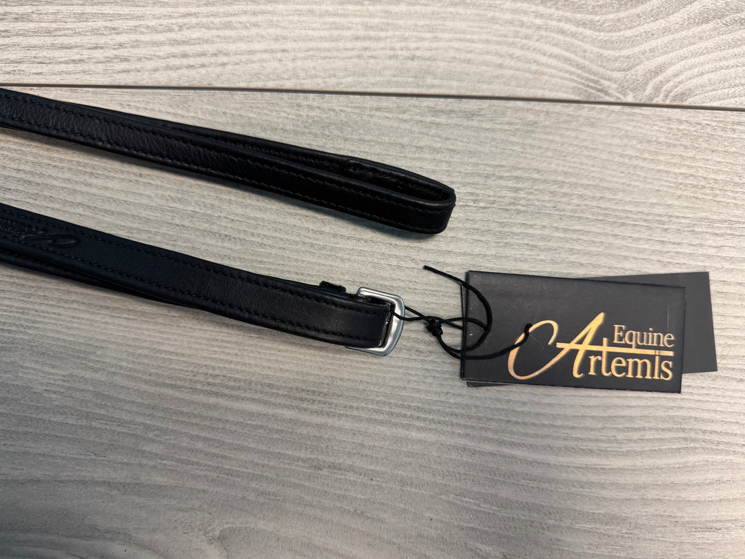 SALE Soft Leather Double Bridle Reins Set French Hook - Full (R9)