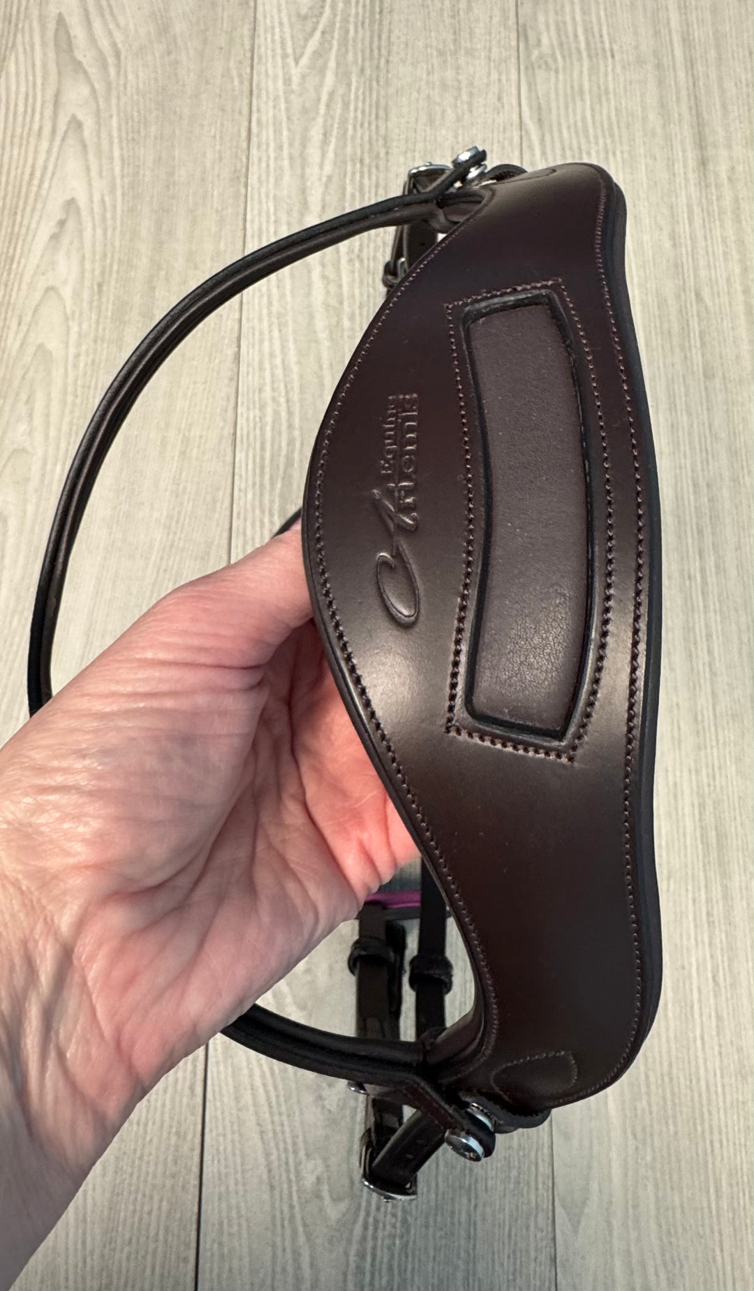 SALE Infinity Dressage Bridle Azalea Brown Full (A1)