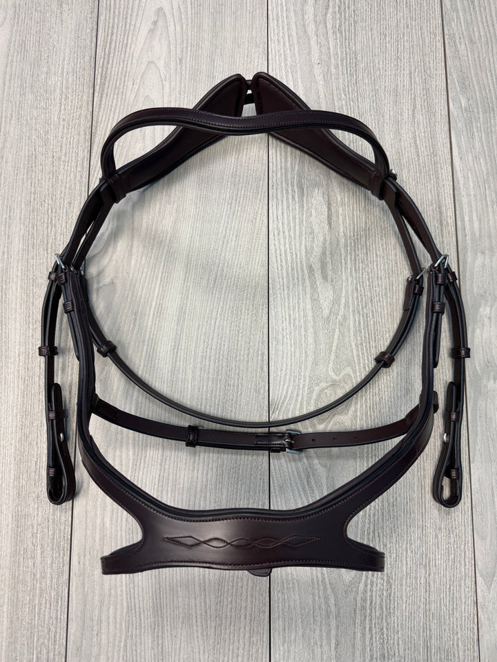 SALE Precision Bridle Jumping Brown Full (A8)