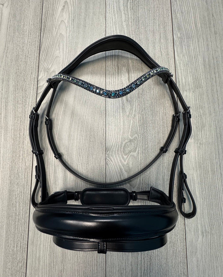 SALE Infinity Dressage Bridle Black X-Full (A4)