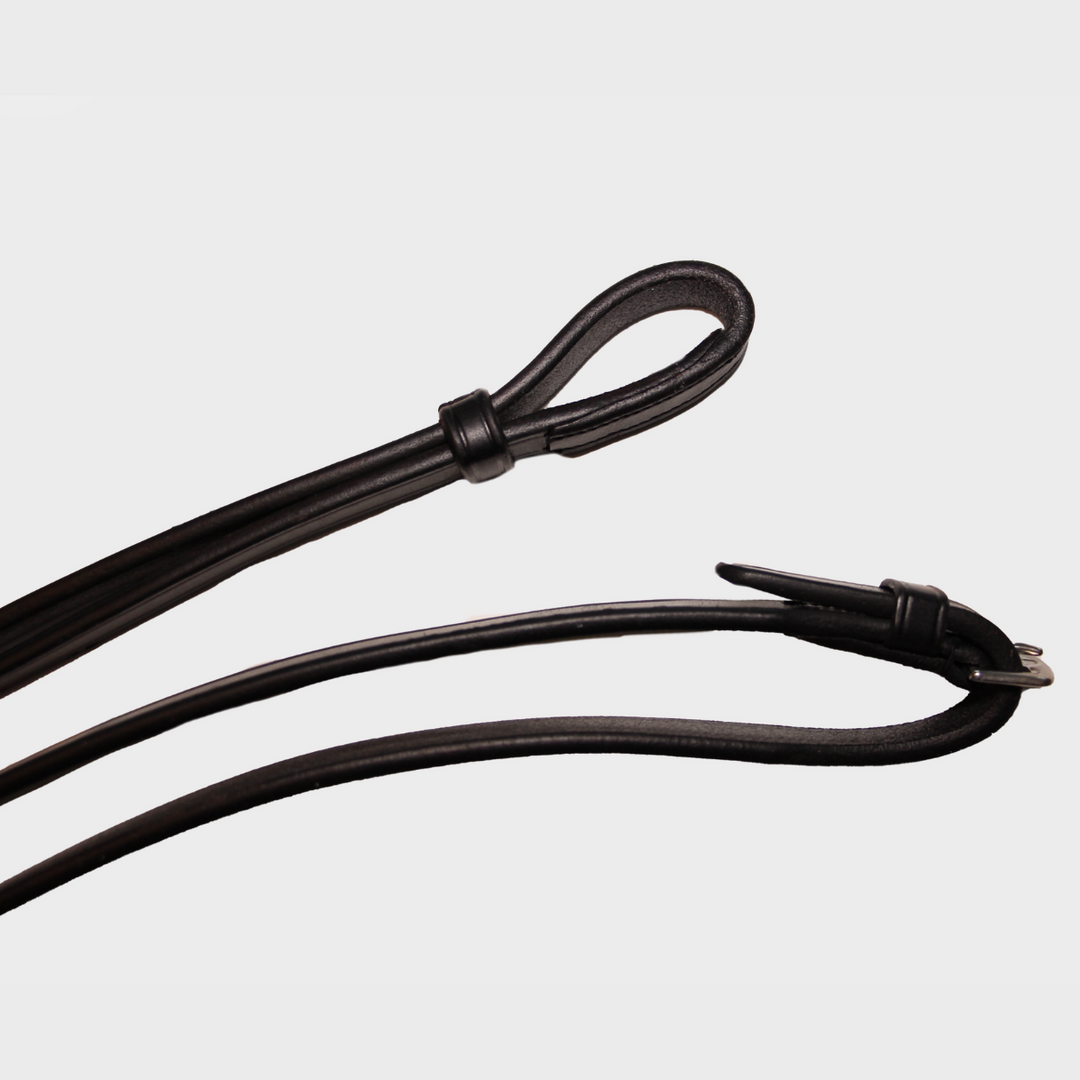 Soft Leather Double Bridle Reins Set-French Hook