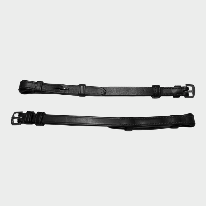 SALE Cheek Pieces with French Hooks Black - COB (C4)