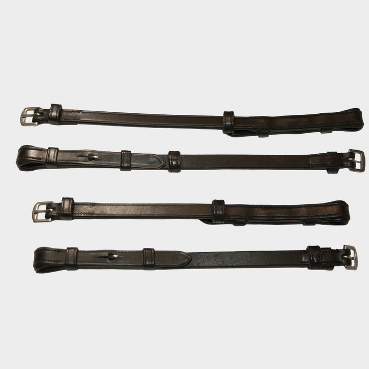 SALE Double Cheek Pieces with French Hooks Black - FULL (C2)