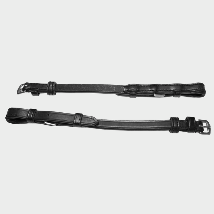 SALE Cheekpieces with Buckles Black - COB (C19)