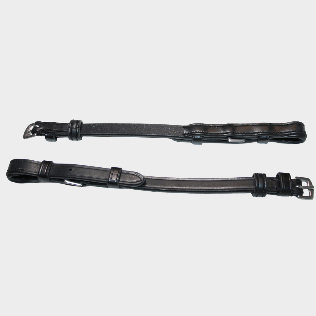 SALE Cheekpieces with Buckles Brown - COB (C16)