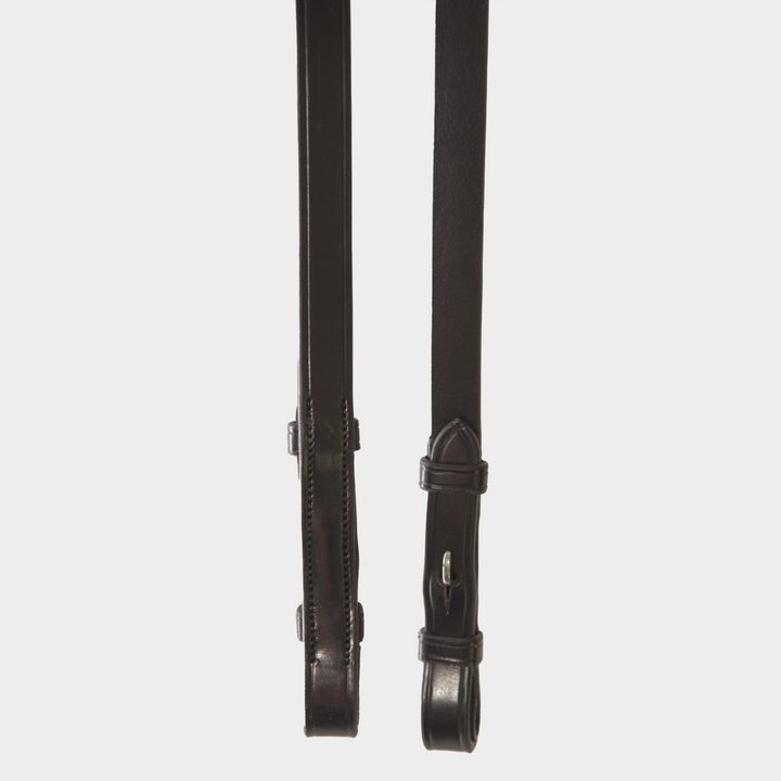 Soft Leather Double Bridle Reins Set-French Hook
